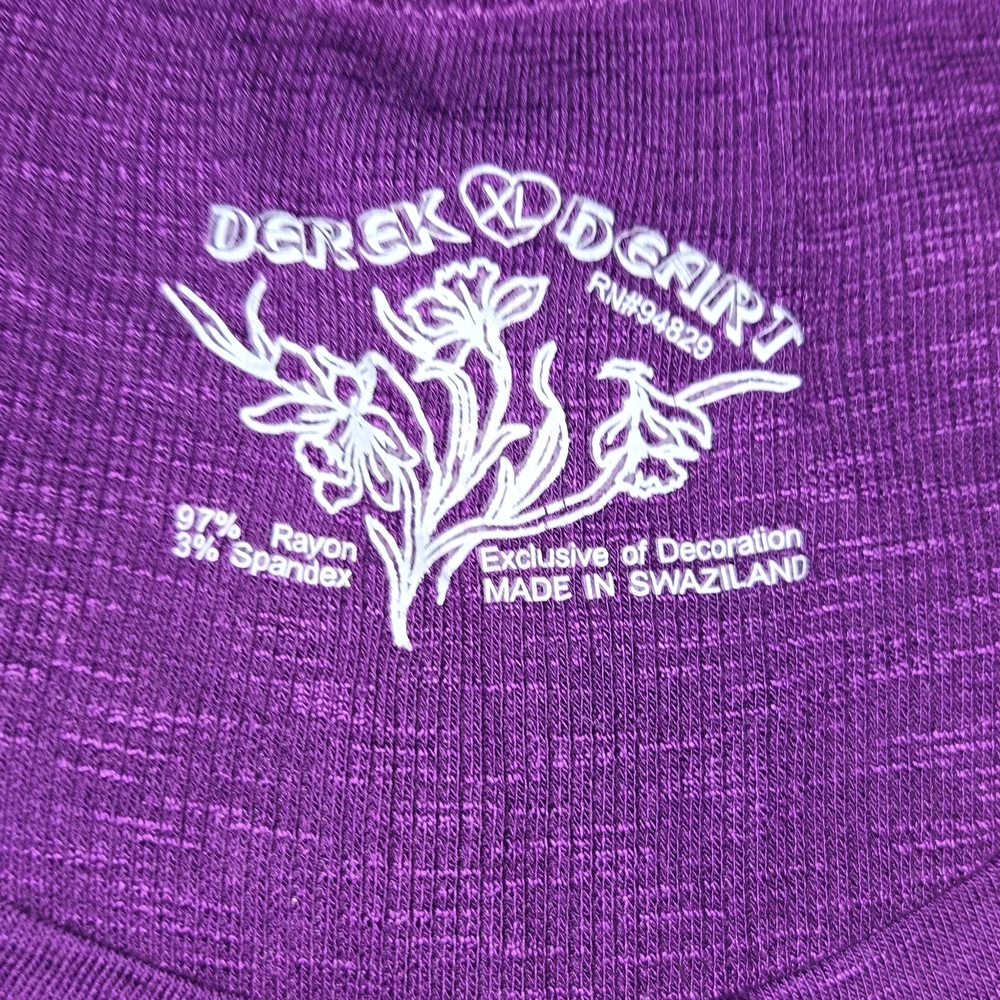 Derek Heart Purple Knit Top
